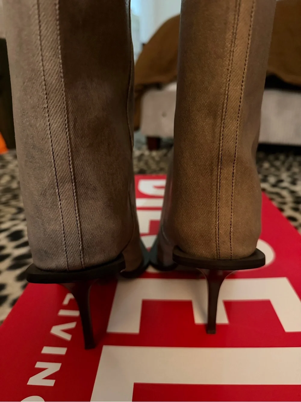 Diesel D-Tona Knee-High Pointed Toe Women’s Boots